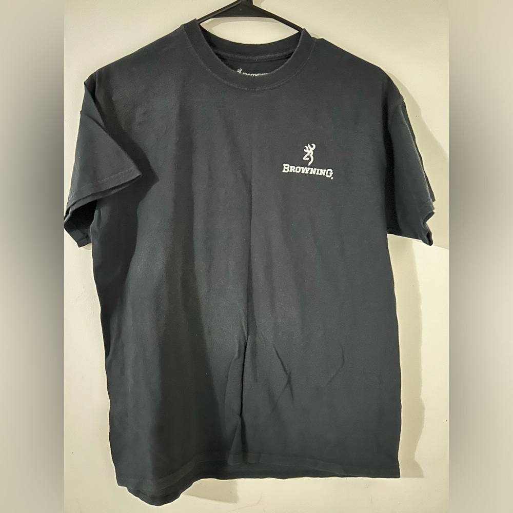 Browning Charcoal Gray Men's Short Sleeve Tee